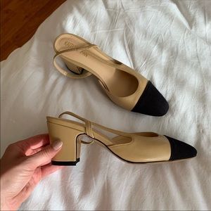 Kaitlyn Pan sling back heel